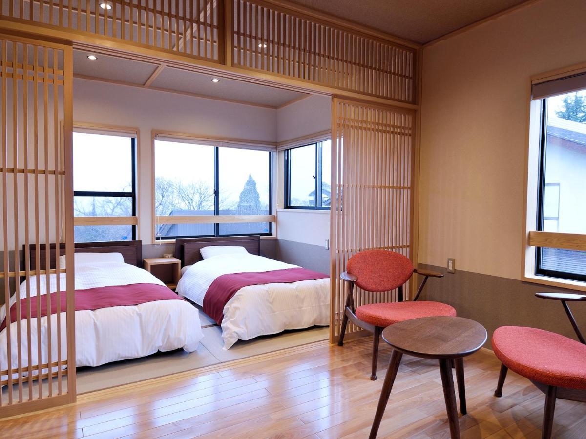 Ryokan Okayama Myoko Bagian luar foto